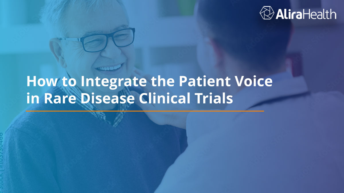 Integrating Patient Voice in Rare Disease Clinical Trials