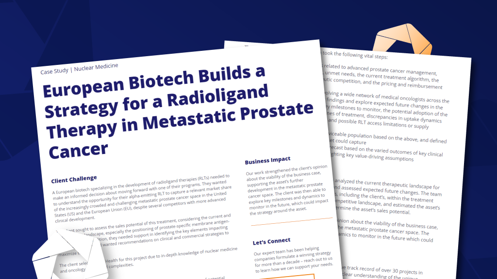 Biotech and Radioligand therapy for prostate cancer
