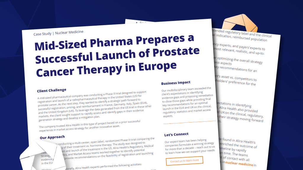 nuclear medicine case study on prostate cancer therapy